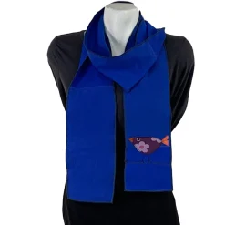 Sale Applique Scarf- Cute Bird Applique Scarves