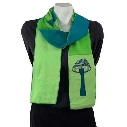 Fashion Applique Scarf- Mushroom Applique Scarves