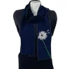 Sale Applique Scarf-Dandelion Applique Scarves
