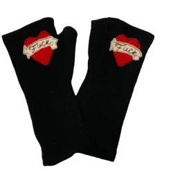 New Gloves-Tattoo Heart Fuck Gloves