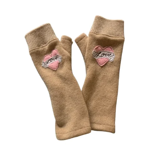 Best Gloves-Tattoo Heart Love Gloves