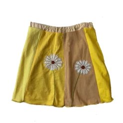 Best Sale Kids Skirt-White Daisy Kids Skirts