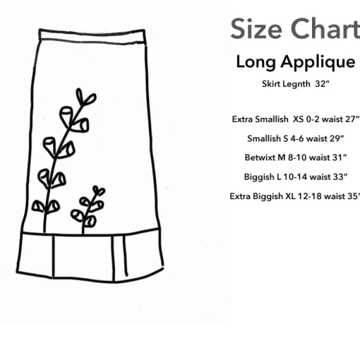 Shop Long Skirt-Birds on Wire Longs