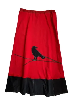 Flash Sale Long Skirt-Crow Longs